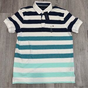 NWT Tommy Hilfiger Slim Fit Coupe Etroite Men’s Polo Shirt Size XL Cotton